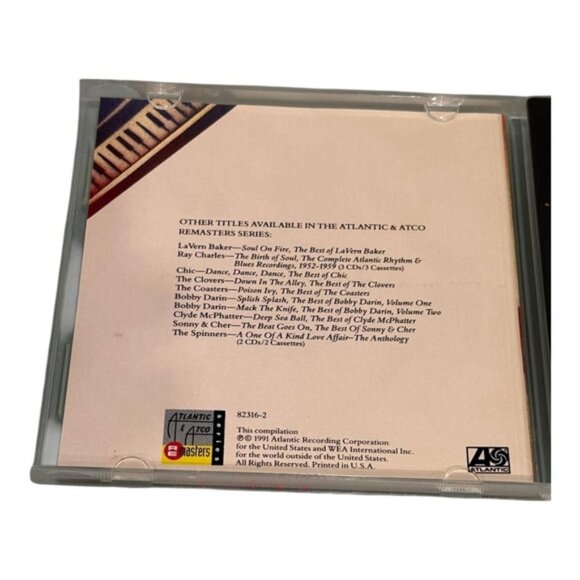 Soul Christmas CD 1991 Atlantic Atco Remasters R&B Holiday Otis Redding Vandross - Picture 7 of 11